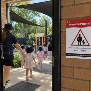 Corflute Sign: Active Supervision