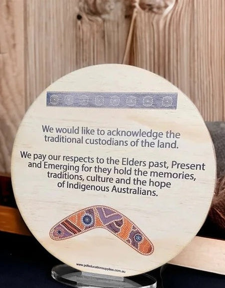 Respect Indigneous peoples sign