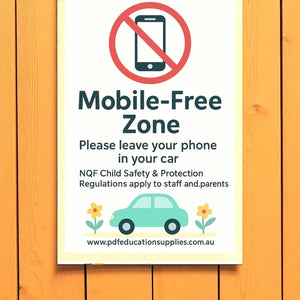 NQF chid safey and protection sign