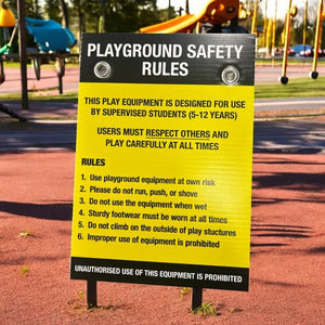 keep your playground at school safe with safety rules