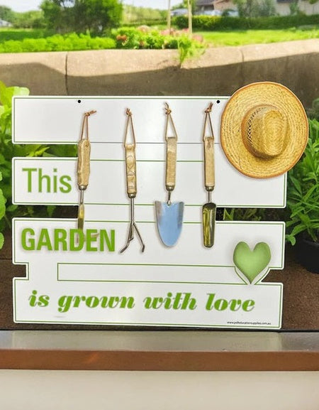 show you are proud of your garden sign