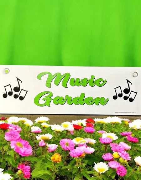 Early Education outdoor learning sign