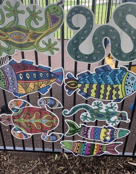 brighten up outdoor wall and fence prints