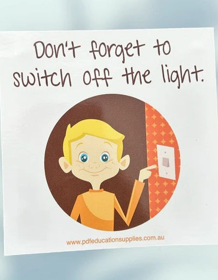 sustinability-sticker-turn-lights-off-reminder