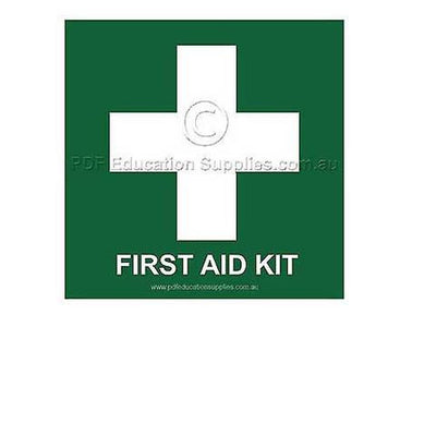 First Aid Kit Sticker