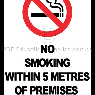 No Smoking Signs