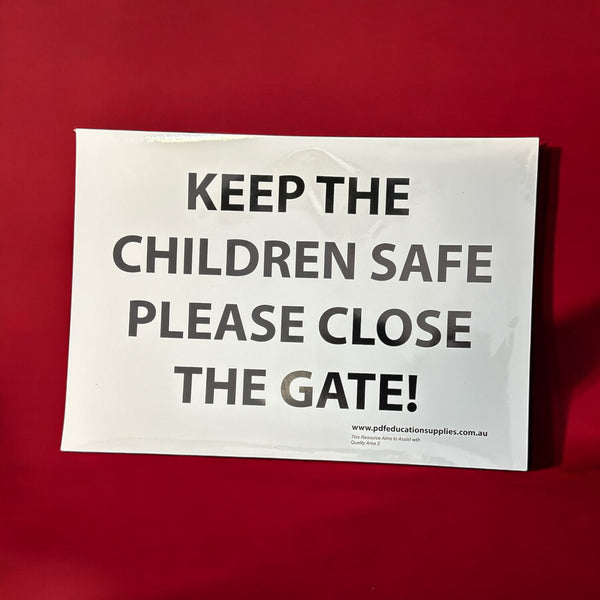 Sticker : Close Gate LARGE sticker