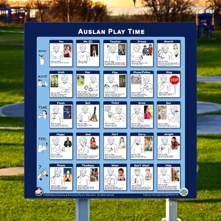 inclusive play sign Auslan sign language