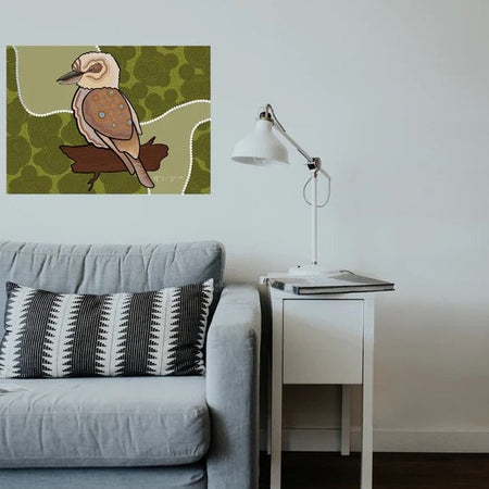 Kookaburra art print