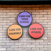 Fostering School Pride as well and personal responsibility with our metal outdoor signs