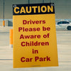 car park safet signage weatherproof