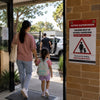 Corflute Sign: Active Supervision Beyond this point