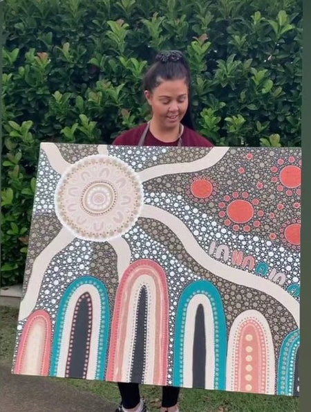 Indigenous Artist Jessica Hopcroft
