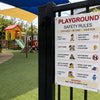 Corflute : Playground Safety Rules
