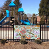 colorful art prints for walls and fences 