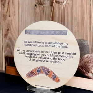 Respect Indigneous peoples sign