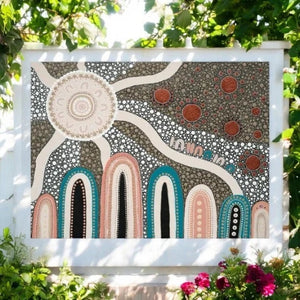 Outdoor Indigenous art for Early Education