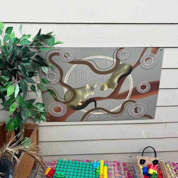 Indigenous art of a possum
