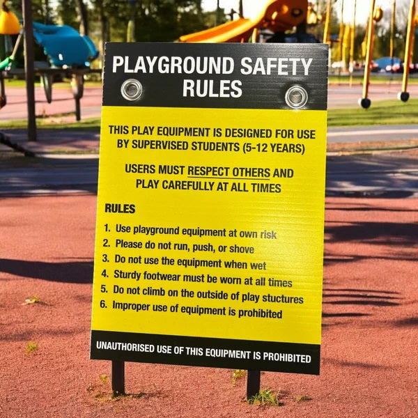 keep your playground at school safe with safety rules