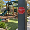 A red circular 'SUPERVISION POINT' sticker.