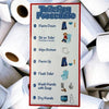 easy to follow pictures assisting with toilet training