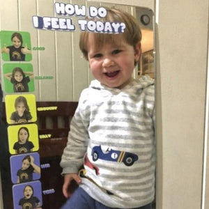 mirror to assist children learn about feelings