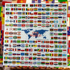 poster of all the world flags 