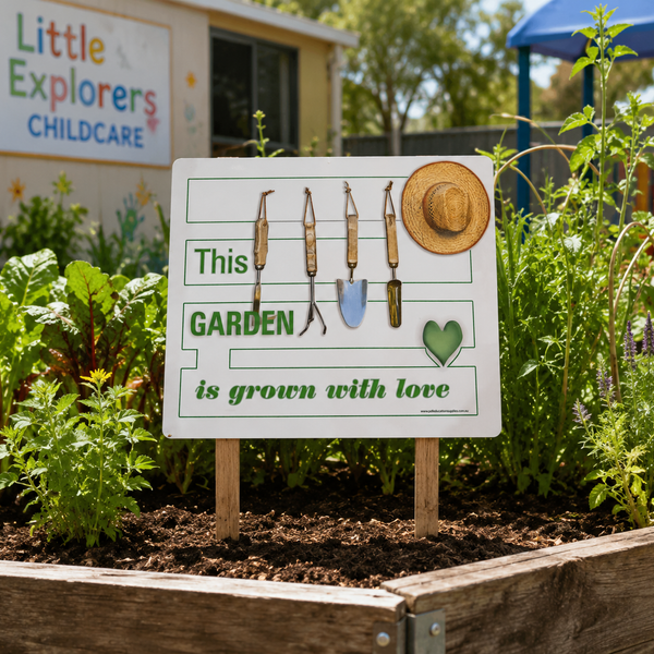 show you are proud of your garden sign