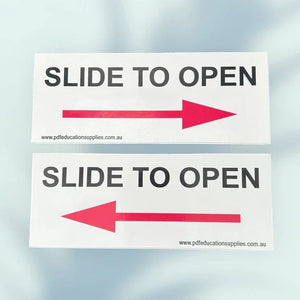 sliding-door-opening-instruction-sticker