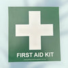 sticker to identify first aid kit storage
