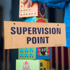 Wood Sign: Supervision Point