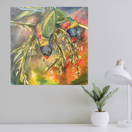 Fence/Wall Print - Rainbow Lorikeet