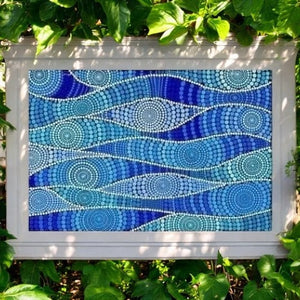 Indigenous artwork for the garden