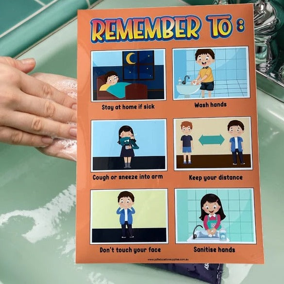 things-to-do-to-stay-healthy-poster