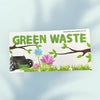 garden waste recycling sticker