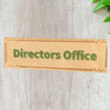 Wood Sign: Directors Office