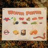 Wood Sign: Worm Farm