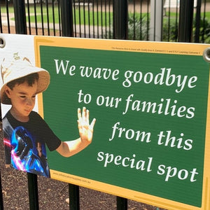 early-childhood-childcare-resource-waving-point-farewell-signage